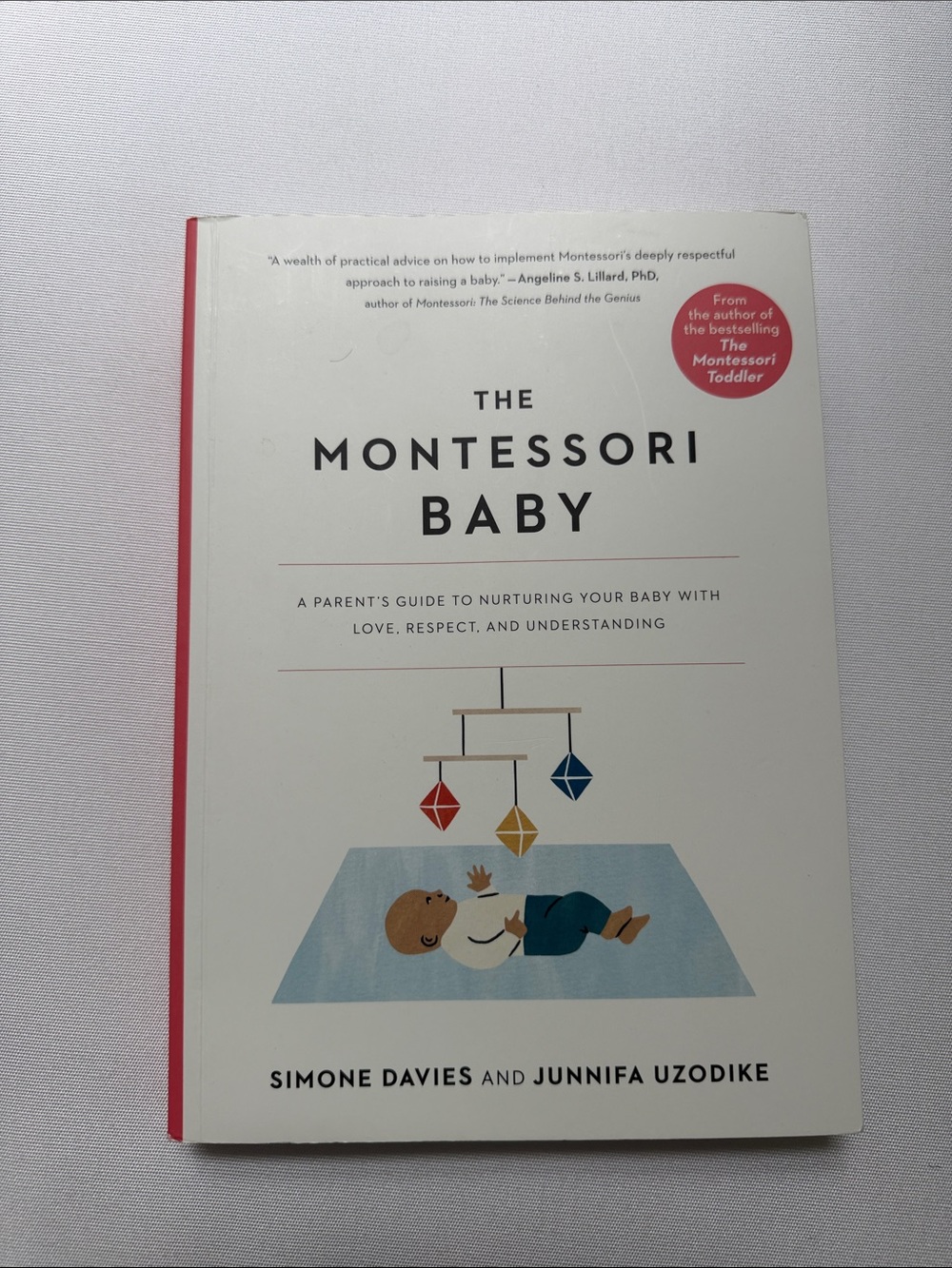 The Montessori Baby Paperback - White Cover with Red Spine